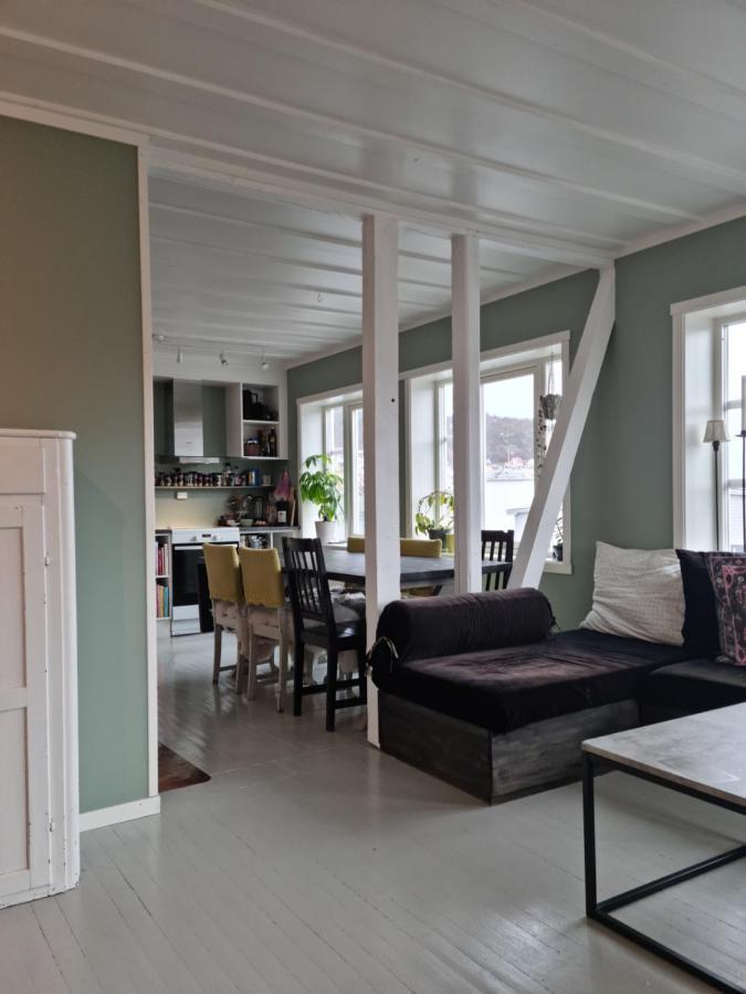 Apartmán Koselig Leilighet Midt I Sentrum Skjervoy Exteriér fotografie