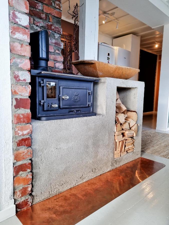 Apartmán Koselig Leilighet Midt I Sentrum Skjervoy Exteriér fotografie